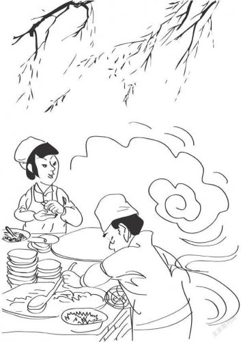 世间百态：深夜小摊