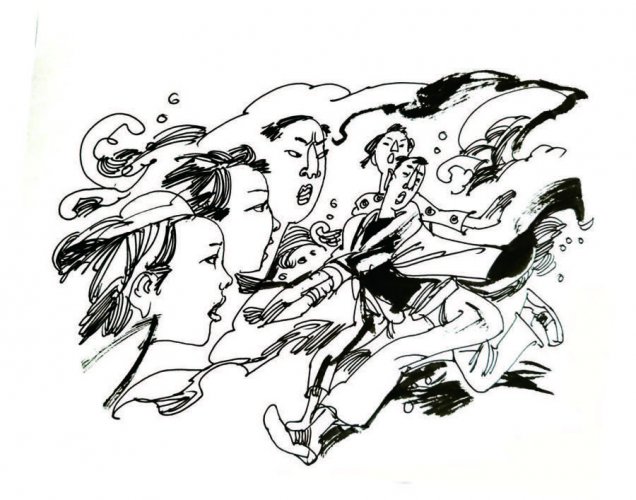 惊险故事：洪水来袭